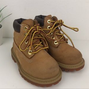 Timberland Kid’s Classic Lace Up Ankle Work-boots Size 6